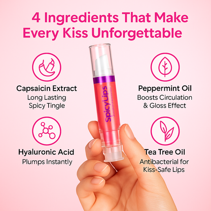 SpicyLips 2.0 | Lipgloss With Benefits