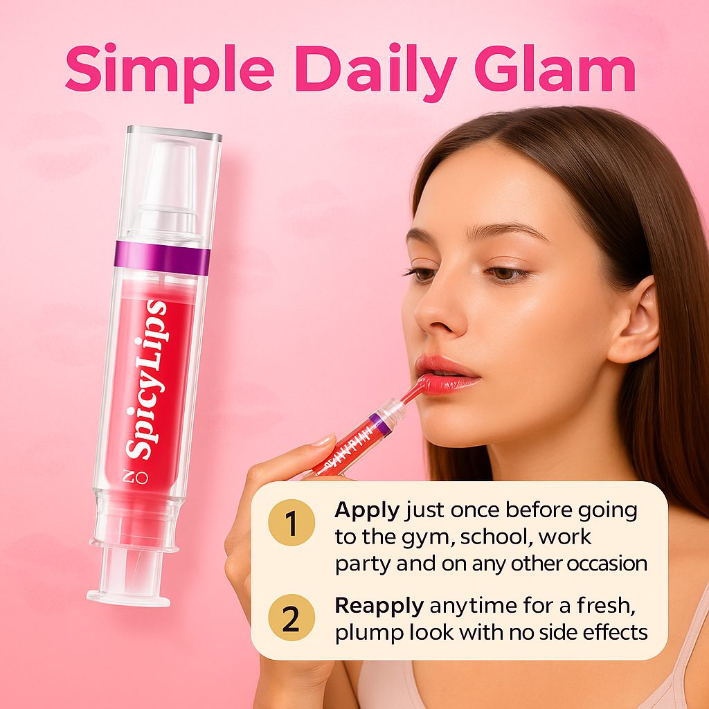 SpicyLips 2.0 | Lipgloss With Benefits